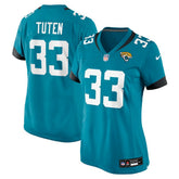 NFL Bhayshul Tuten Jacksonville Jaguars Women's Team Game Jersey - Teal