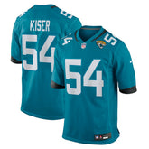 NFL Jack Kiser Jacksonville Jaguars Team Game Jersey - Teal