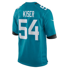NFL Jack Kiser Jacksonville Jaguars Team Game Jersey - Teal