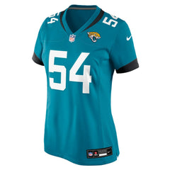 NFL Jack Kiser Jacksonville Jaguars Women's Team Game Jersey - Teal