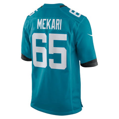 NFL Patrick Mekari Jacksonville Jaguars Team Game Jersey - Teal