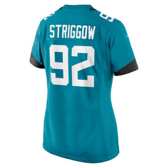 NFL Danny Striggow Jacksonville Jaguars Women's Team Game Jersey - Teal