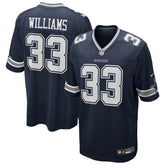 NFL Javonte Williams Dallas Cowboys Team Game Jersey - Navy