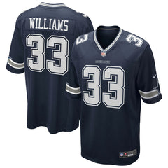 NFL Javonte Williams Dallas Cowboys Team Game Jersey - Navy