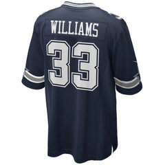 NFL Javonte Williams Dallas Cowboys Team Game Jersey - Navy