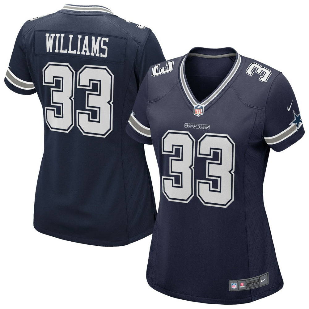 NFL Javonte Williams Dallas Cowboys Women's Team Game Jersey - Navy