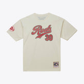 Ken Griffey Jr. Cincinnati Reds Mitchell & Ness Cooperstown Collection Throwback Name & Number T-Shirt - Cream T-shirts