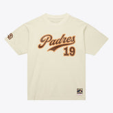 Tony Gwynn San Diego Padres Mitchell & Ness Cooperstown Collection Throwback Name & Number T-Shirt - Cream T-shirts