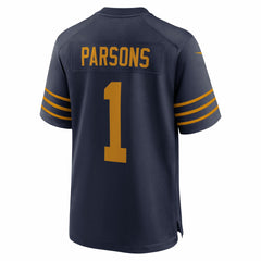NFL Micah Parsons Green Bay Packers The 1923 Classic Game Jersey - Navy