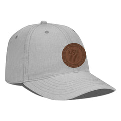 USMNT Levelwear Idol Periscope Stretch-Snap Adjustable Hat Heather Gray
