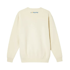 Los Angeles Chargers The Wild Collective Unisex Charger Power Fleece Sweatshirt Cream