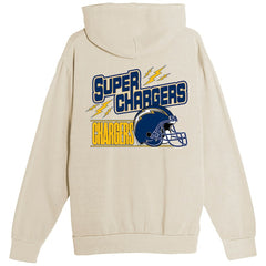 Los Angeles Chargers The Wild Collective Unisex Superchargers Hoodie Cream