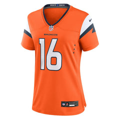 NFL Jeremy Crawshaw Denver Broncos Women's Team Game Jersey - Orange