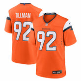NFL Dondrea Tillman Denver Broncos Team Game Jersey - Orange