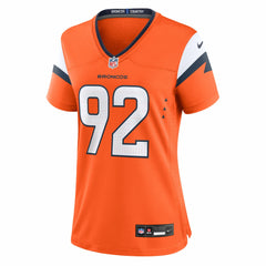 NFL Dondrea Tillman Denver Broncos Women's Team Game Jersey - Orange