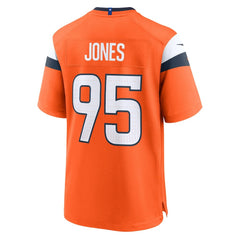 NFL Sai'vion Jones Denver Broncos Team Game Jersey - Orange