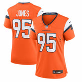 NFL Sai'vion Jones Denver Broncos Women's Team Game Jersey - Orange