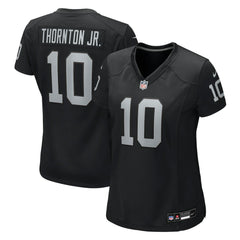 NFL Dont'e Thornton Jr. Las Vegas Raiders Women's Team Game Jersey - Black