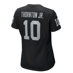 NFL Dont'e Thornton Jr. Las Vegas Raiders Women's Team Game Jersey - Black