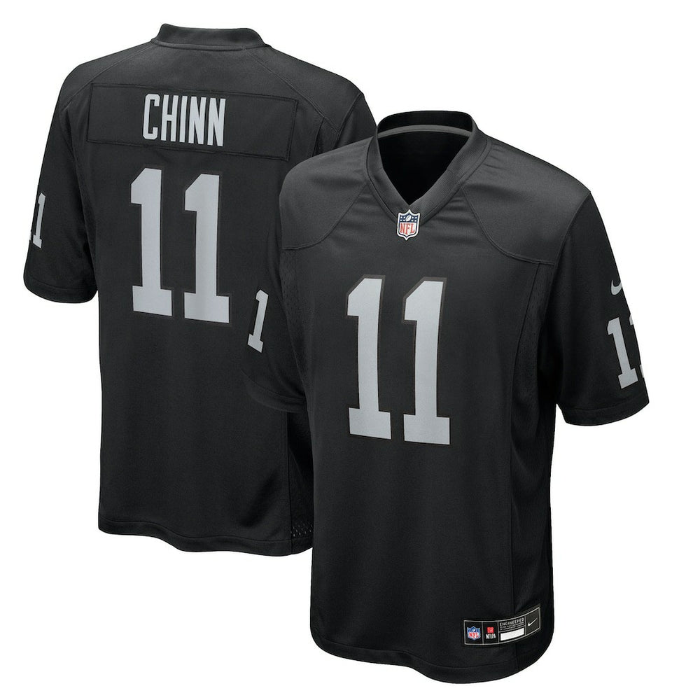 NFL Jeremy Chinn Las Vegas Raiders Team Game Jersey - Black