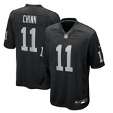 Jeremy Chinn Las Vegas Raiders Team Game Jersey Black