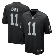 NFL Jeremy Chinn Las Vegas Raiders Team Game Jersey - Black