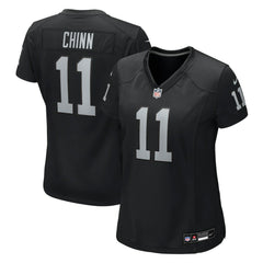 NFL Jeremy Chinn Las Vegas Raiders Women's Team Game Jersey - Black