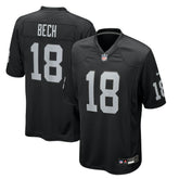 Jack Bech Las Vegas Raiders Team Game Jersey Black