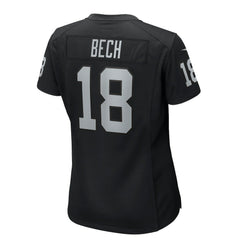 NFL Jack Bech Las Vegas Raiders Women's Team Game Jersey - Black