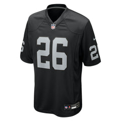 NFL Darien Porter Las Vegas Raiders Team Game Jersey - Black