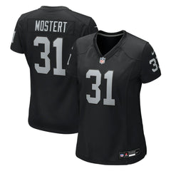 NFL Raheem Mostert Las Vegas Raiders Women's Team Game Jersey - Black