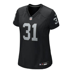 NFL Raheem Mostert Las Vegas Raiders Women's Team Game Jersey - Black