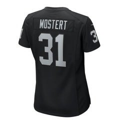 NFL Raheem Mostert Las Vegas Raiders Women's Team Game Jersey - Black