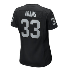 NFL Jamal Adams Las Vegas Raiders Women's Team Game Jersey - Black