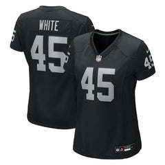 NFL Devin White Las Vegas Raiders Women's Team Game Jersey - Black