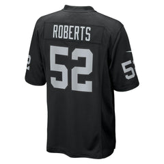 NFL Elandon Roberts Las Vegas Raiders Team Game Jersey - Black