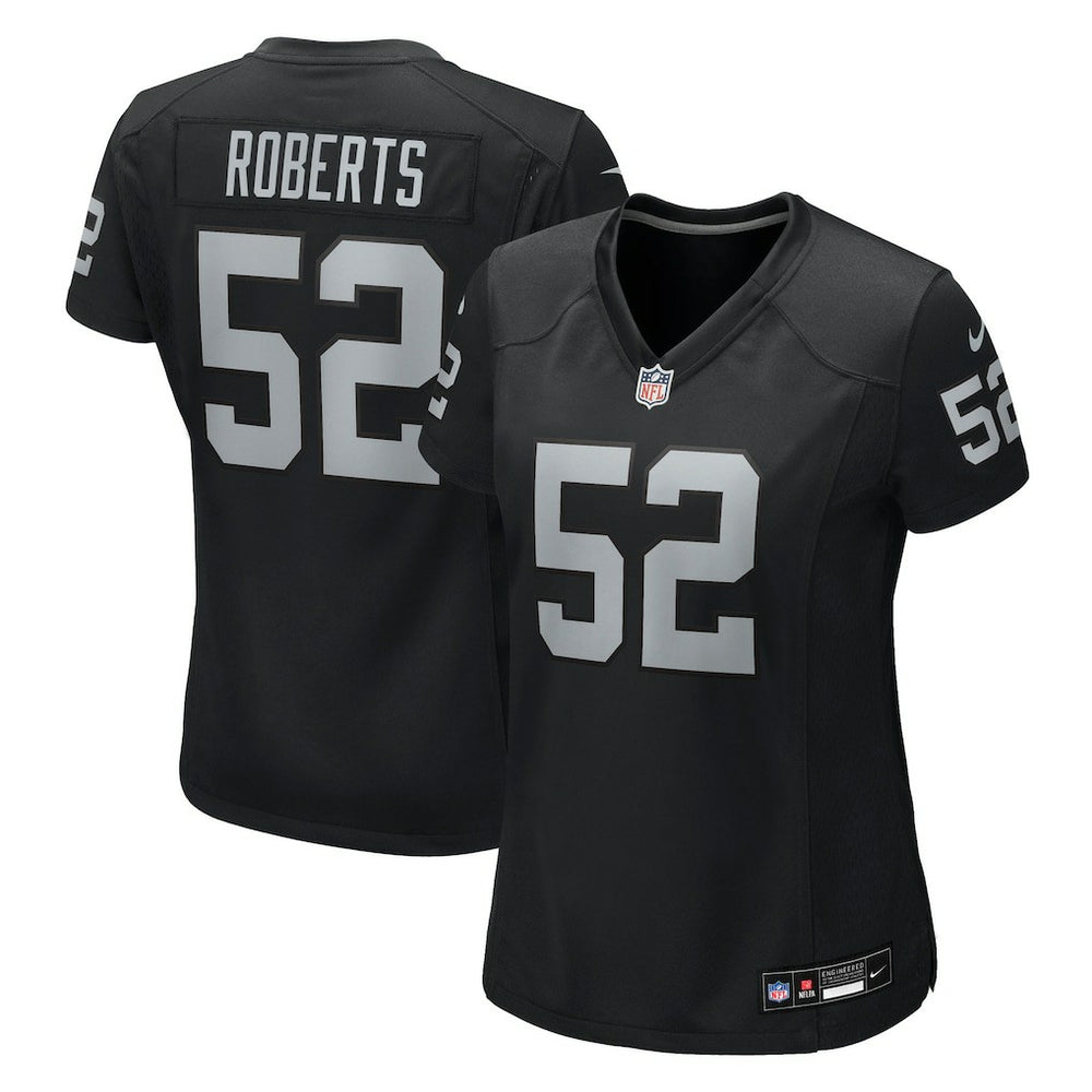 NFL Elandon Roberts Las Vegas Raiders Women's Team Game Jersey - Black