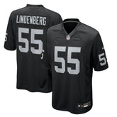 NFL Cody Lindenberg Las Vegas Raiders Team Game Jersey - Black