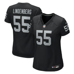 NFL Cody Lindenberg Las Vegas Raiders Women's Team Game Jersey - Black