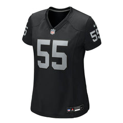 NFL Cody Lindenberg Las Vegas Raiders Women's Team Game Jersey - Black