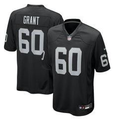 NFL Charles Grant Las Vegas Raiders Team Game Jersey - Black