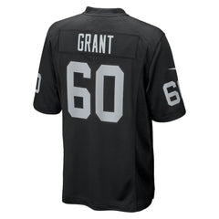 NFL Charles Grant Las Vegas Raiders Team Game Jersey - Black