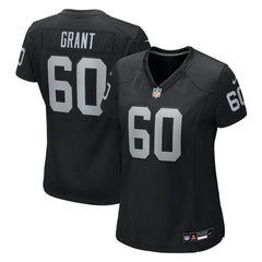 NFL Charles Grant Las Vegas Raiders Women's Team Game Jersey - Black