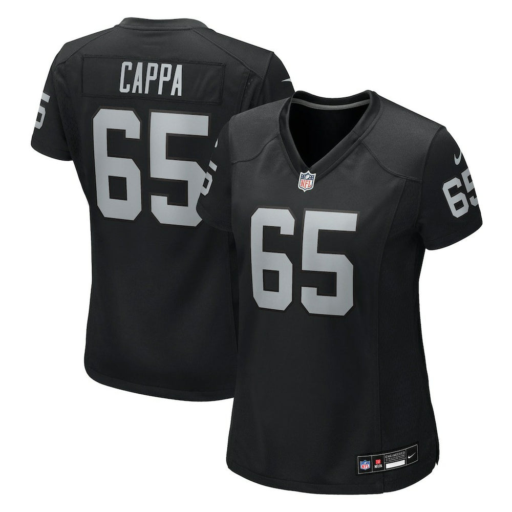 NFL Alex Cappa Las Vegas Raiders Women's Team Game Jersey - Black