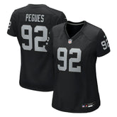 NFL JJ Pegues Las Vegas Raiders Women's Team Game Jersey - Black