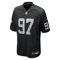 NFL Tonka Hemingway Las Vegas Raiders Team Game Jersey - Black