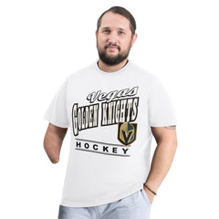 NHL Vegas Golden Knights G-III Sports by Carl Banks Adaptive Headliner T-Shirt - White