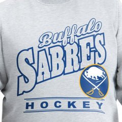 NHL Buffalo Sabres G-III Sports by Carl Banks Adaptive Headliner Fleece Sweatshirt - Gray