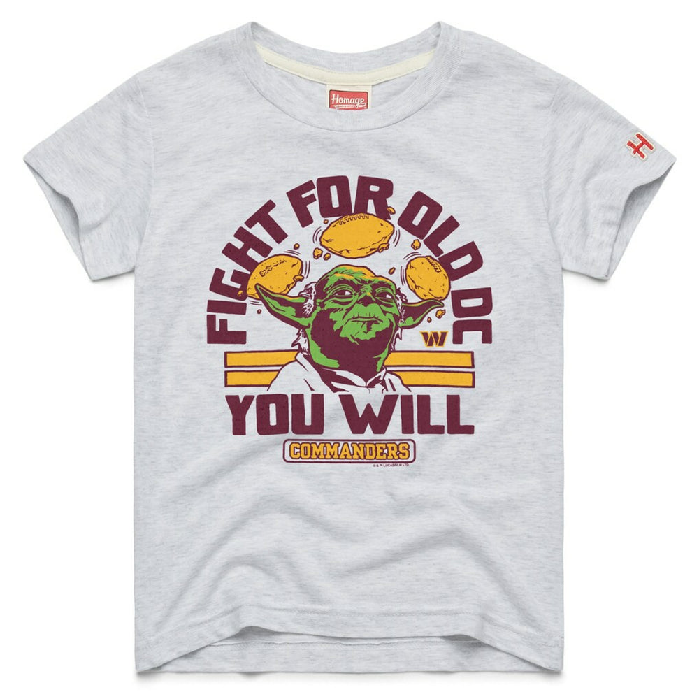 Washington Commanders Homage Youth Star Wars x NFL Tri-Blend T-Shirt White