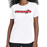 NHL New Jersey Devils Starter Women's Team Stripe T-Shirt - White